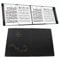 Tbest Musiknotenordner, Klaviernotenordner Notenordner Im A4-Format Klaviernotenordner, Abnehmbarer 4-seitiger Erweiterbarer Papierdatei-Aufbewahrungshalter