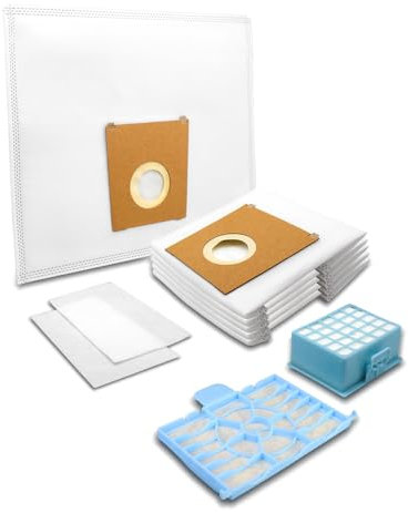 MisterVac 20 Stück Staubsaugerbeutel + Filter kompatibel mit Siemens VSZ2V217 Z2.0 SG