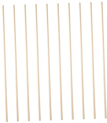 WHAMVOX Holzfensterleisten 10 Stück Dreieckig 8 Mm Für Fenstergitter