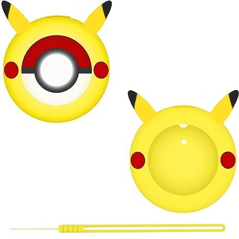 Silikon-Schutzhülle, kompatibel mit Pokémon Go Plus+, Gelb