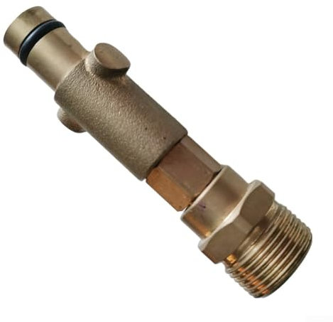 Adattatore a baionetta Durevole, Adattatore a baionetta in Ottone per pulitore in Schiuma ad Alta Pressione per Nilfisk, Raccordo a innesto rapido M22 140 Bar
