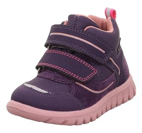 Superfit Mädchen SPORT7 MINI leicht gefütterte Gore-Tex Sneaker, LILA/ROSA 8510