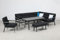 Gardissimo Hohe Dining Aluminium Lounge Nara XL Rechts grau, inklusive XL Bank, Sessel und wasserabweisender Kissen