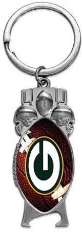 Rico Industries NFL Football Green Bay Packers geformter Flaschenöffner Schlüsselanhänger – Autozubehör