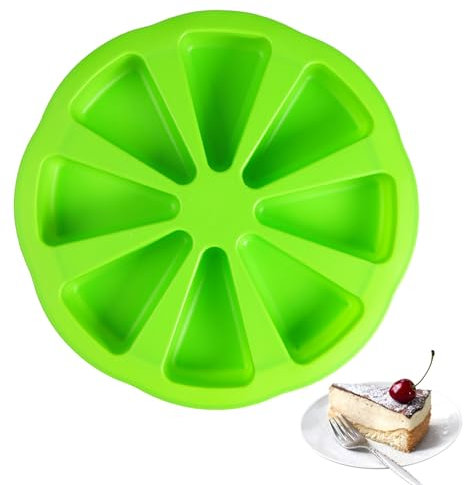 Green Silicone Moulds - Non Stick Baking Trays, Reusable Cake Pan, Heat Resistant, DIY Baking Tools