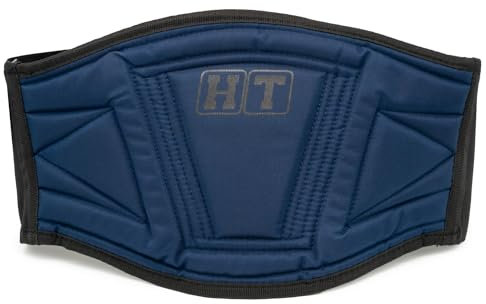 Nierengurt Heavy-Tuned, Motorrad Nierenwärmer, Handmade, Leichter Stretch, für Herren und Damen, dunkelblau, Größe S/M