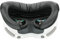 JHIALG Bequeme Ersatz-Eisseidenmaske, Augenmaske, Lederpolster, Schwammkissen, Brille Zugang VR für Apple Pro B7K5 Vision, Schwarz/Grau