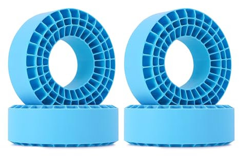 INJORA 4PCS Mousse d’Insertion en Caoutchouc de Silicone pour 2.2 Pneus de 132-134mm (5.25 » OD)