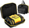 Air Compressor Bag for Dewalt Inflator DCC020IB, Air Pump Storage Carrying Box With Mesh Pockets for Dewalt 20V MAX Tools, Holder for 2.0/3.0/4.0/5.0/6.0/7.0/8.0/9.0Ah Battery and Charger (Bag Only)