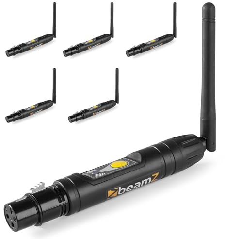 BeamZ BBP Wireless DMX Eazylink Sender und Empfänger - 6er Set WDMX Transceiver