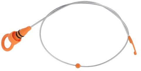 ECSiNG 1PC Ölstandmessstab kompatibel mit Audi A2 (8Z) 1.4 TDI OE 8Z0115611E Länge 82cm Dip Stick Measure Autozubehör Orange