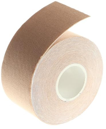 Tape Unsichtbarer Bruststraffung Band, 1 Rollen 3.8cm*5m Tape Sport, Hautfreundlich, Elastisch Und Wasserfest, Optimal Für Sport Und Alltag