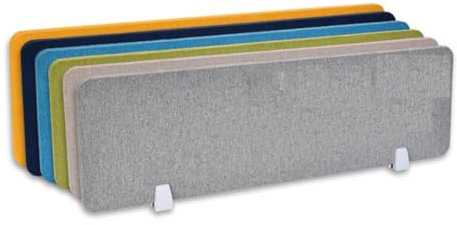 Akustischer freistehender Schreibtisch-Trennwand für Büro und Schule, Grün, 30 x 80 cm