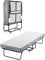 VEVOR Rollbett Klappbett mit 12,5 cm Matratze, faltbares Einzelbett mit Memory Foam-Matratze (190 x 81 cm), 136,1 kg belastbares Gästebett für Erwachsene, Metallbett für Schlafzimmer Wohnzimmer