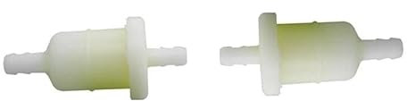 HYNDGMD Style de Moto Filtre à Carburant pour Honda BF15A1, GC135, GC160, GCV520, GCV530, GXV530, MTD CRT 18H. Pièces Accessoires(2pcs)