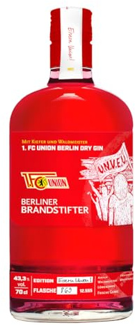 Berliner Brandstifter 1. FC Union Berlin Dry Gin, 1 x 700ml