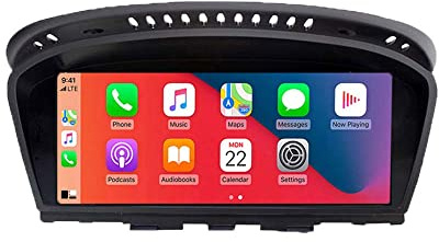 AUTOTOP 8,8 Linux Autoradio écran Tactile de Carplay sans Fil & Android Auto pour BMW 3 5 Série E60/E61/E90/E91/E92/E93 (2005-2008) CCC système Auto stéréo Touchscreen Radio