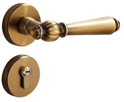 MeevrgR Verrou de porte rétro en bois pour intérieur et maison, longue durée et durabilité. Fonctionne en douceur
