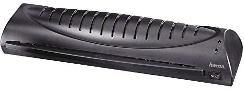 Hama Laminiergerät L39 zum Laminieren bis DIN A3 (Heiß-Laminator mit zwei Rollen, für die Formate DIN A4 / A5 / A6 etc., ideal für Büro, Home und Schule) schwarz, 00050048