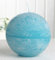 CandleCorner Rustik-Kerzen, 10 cm Ø, Aqua-türkis - Kerze, Unparfümiert, Pillar Candle, Indoor, All Occasions