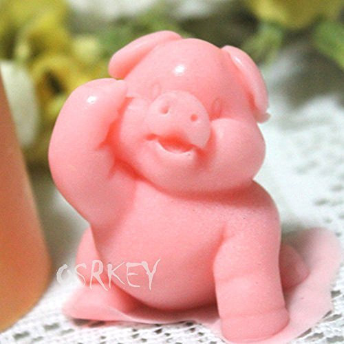 YL 3d - süßes schwein m209 silikon seifenform handwerk schimmel diy handgemachte seife.