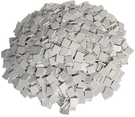 Lego® Fliesen Weiss - 100 Stück 2x2 Bausteine - Lego® Classic Basic - Konstruktionspielzeug, Lernspielzeug zur Entwicklung und zum Lernen für Kinder ab 3 Jahre