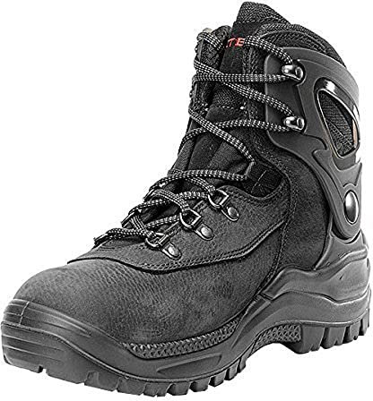 ELTEN Sicherheitsschuhe FUSION GTX S3 CI, Damen und Herren, Leder/Textil, Stahlkappe, robust, Schwarz, Größe: 8,5
