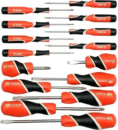 YATO YT-25981 - Set di cacciaviti per 15 pezzi S2