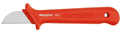 MATADOR couteau à dénuder, capot de protection, 0001 0826 vDE 180 mm