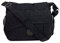 J2222 wasserabweisende Damen Tasche Schultertasche Umhängetasche Stofftasche -präsentiert von RabamtaGO®- (schwarz)