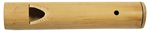 Flöte Kuckuck aus Bambus Pfeife täuschend echt ein Loch einfach für Kinder Unterricht Naturgeräusche Klang Percussion Weltmusik