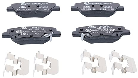 ATE Original Brake Pads - Pad Set - for Disc Brake - 13.0460-5650.2 - ECE-R90 Road Legal