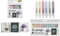 folia Kreidestifte-Set, farbig sortiert, 12er Etui, Sie erhalten 1 Packung, Packungsinhalt: 12 er Etui
