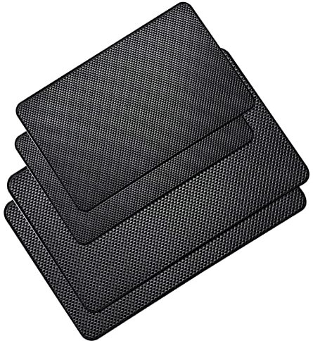 Antirutschmatte Auto Handy Armaturenbrett,ZUZER 4pcs KFZ Halterung Antirutsch Matte Antirutschpad rutschfest Auto Matte Anti-rutsch-pad für Handy Sonnenbrille Schlüssel