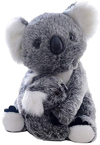 Aideal Koala mit Plüschtieren, Koala, kleines Spielzeug, Geschenkidee für Kinder und Erwachsene (Grau)