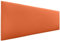 DHOME Kopfteil aus Kunstlederoder Stoff AQUALINE Glatt mit Beinen Kopfteil gepolstert Luxusbett Kopfteil (Kunstleder Orange, 160cm (Betten 150/160))