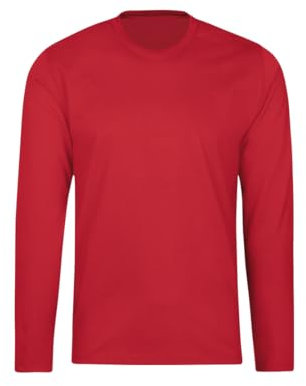 Trigema Herren Langarmshirt aus 100% Baumwolle