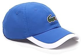 Lacoste Herren Baseball Cap RK5398, Männer Schirmmütze,Baseball Mütze,Kappe,Regular Fit,Blau,TU