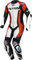 IXON Vortex 3 1-Teiler Motorrad Lederkombi (White/Black/Red,XXL)