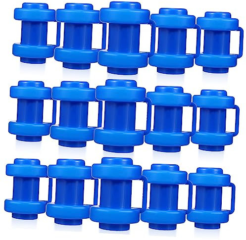 HANABASS 16stücke Trampolin Endkappen Trampolin Rohr Kappen Stangen Ersatz Zubehör