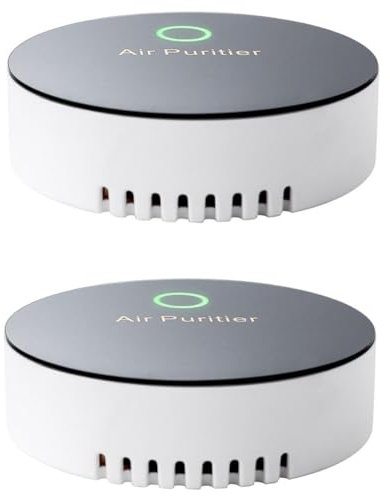 DINESA Purificador USB portátil de escritorio, purificador de aire HEPA para polvo, mascotas, , polen, olor a humo