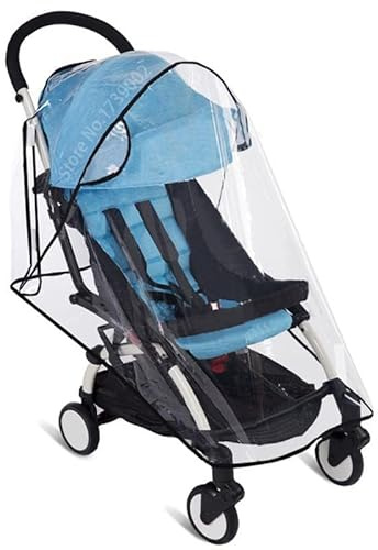 ROMIRUS Buggys Zubehör Regenschutz für Stokke YOYO3 Kinderwagen Regenverdeck, Regen- & Windschutz