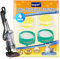 KEEPOW 4 Pack Anti Odour Cartridge for Shark, Odor Neutralizer Cartridge for Shark Stratos HZ3000UKT, IZ400UK, IZ400UKT, IZ420UKT, NZ860UK, NZ860UKT, AZ913UK,AZ913UKT（Original+Lemon)