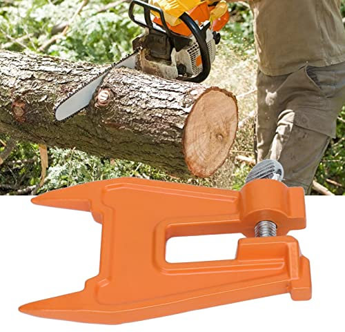 FAUOSWUK Motosega morsa per motosega morsetto sostegno barra motosega arancione Tronçonneuses morsa per motosega morsetto sostegno barra motosega arancione Garten