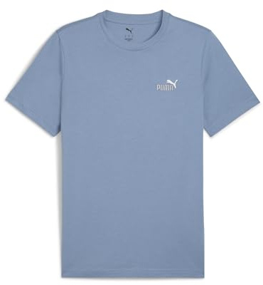 Puma ESS 2 Color Small No. 1 Logo Tee Cool Blue