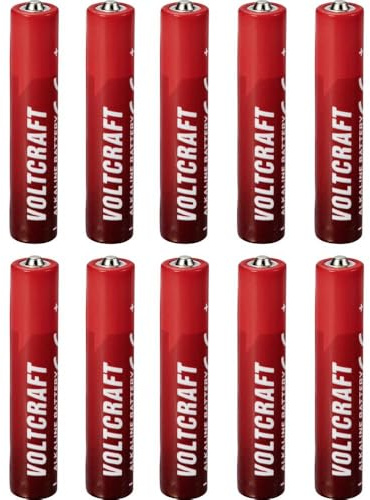 VOLTCRAFT VC-16108025 Mini (AAAA)-Batterie Mini (AAAA) Alkali-Mangan 1.5 V 500 mAh 10 St.