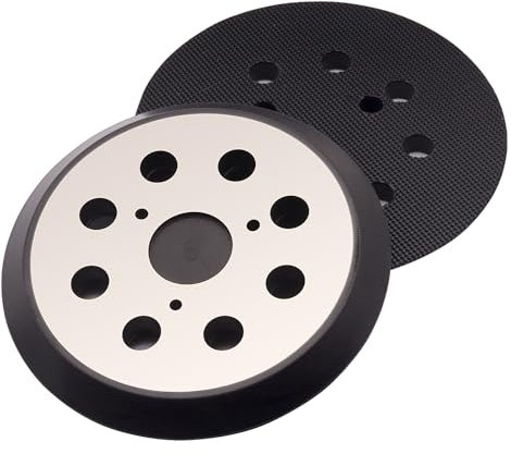 Taokyid 2-Pack Metal Replacement Sanding Pad for Dewalt, 5 8-Hole Hook and Loop Orbital Sander Replacement Pads for DeWalt DW420 DW421 DW422 DW423 DW426 D2645#151281-08/DW4388