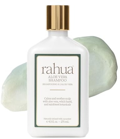 Rahua Aloe Vera Shampoo, 275ml, Liquid, All Hair Types, Sensitive Scalp Formula, Colour-Safe, Clarifying & Balancing, With Witch Hazel & Cucumber Extract