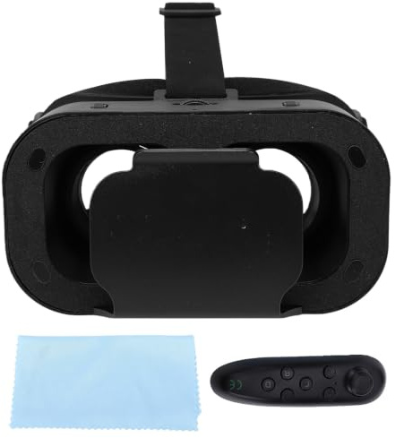 MENDUNER VR Headset, Fit for 15 14 13 12 11 Pro Max Xs XR X and S22 S21 S20 S10e S10 Plus S9 Plus S8 S8 Note 10, with Wireless Remote Controller for Gaming and Movies