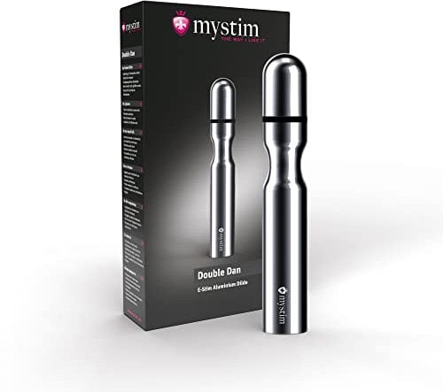 Mystim Double Dan Anal- und Vaginaldildo für E-Stim Reizstromgeräte